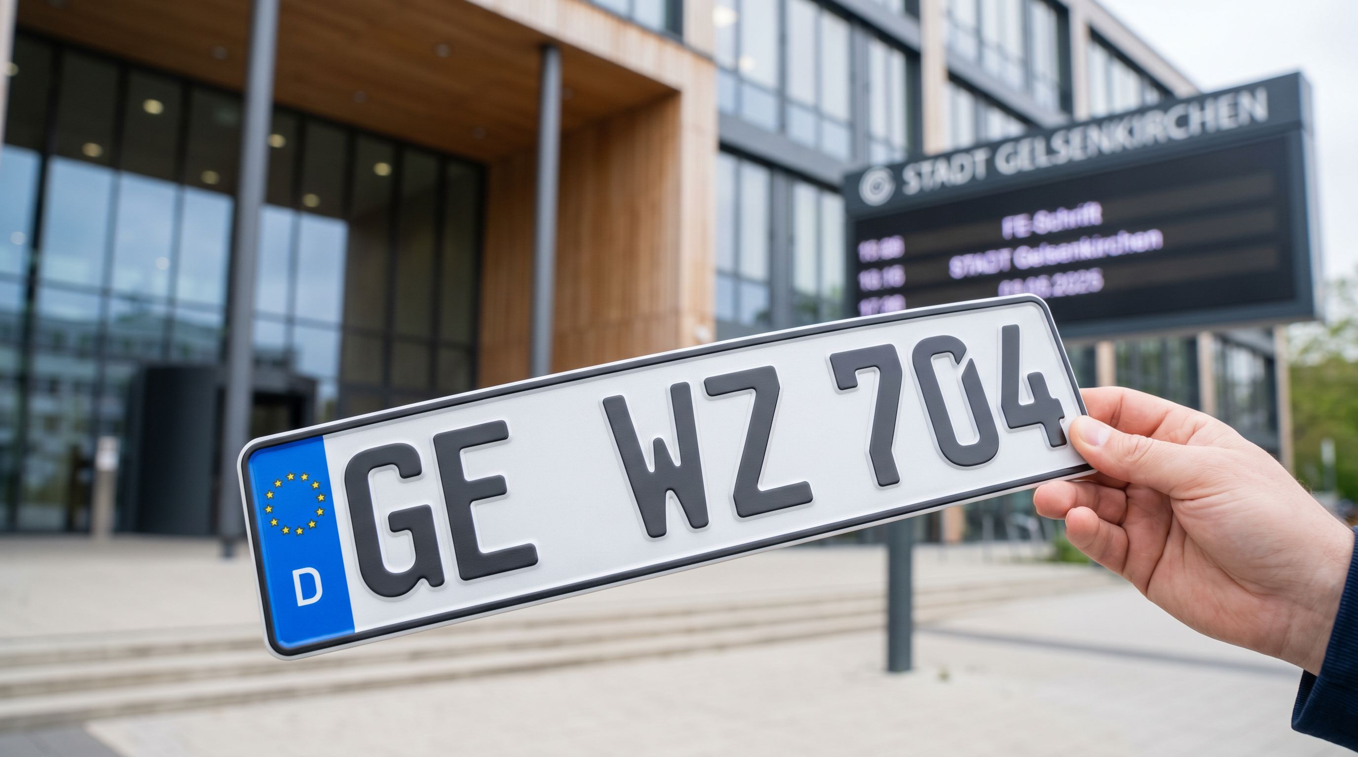 Wunschkennzeichen Gelsenkirchen